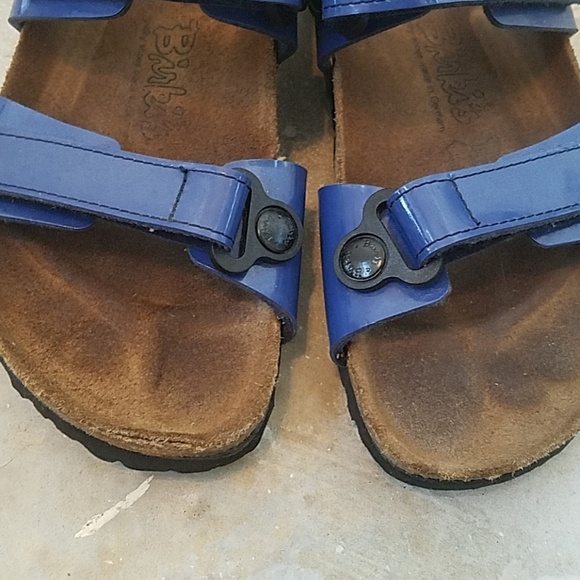 Birkenstock Blue Velcro Double Strap Sandal - Picture 4 of 10